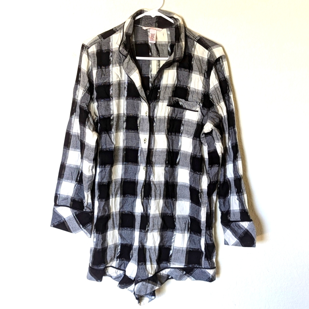 Victoria's Secret Plaid Romper